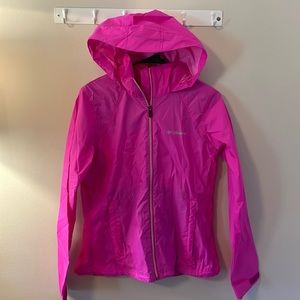 Hot Pink Columbia Rain Coat